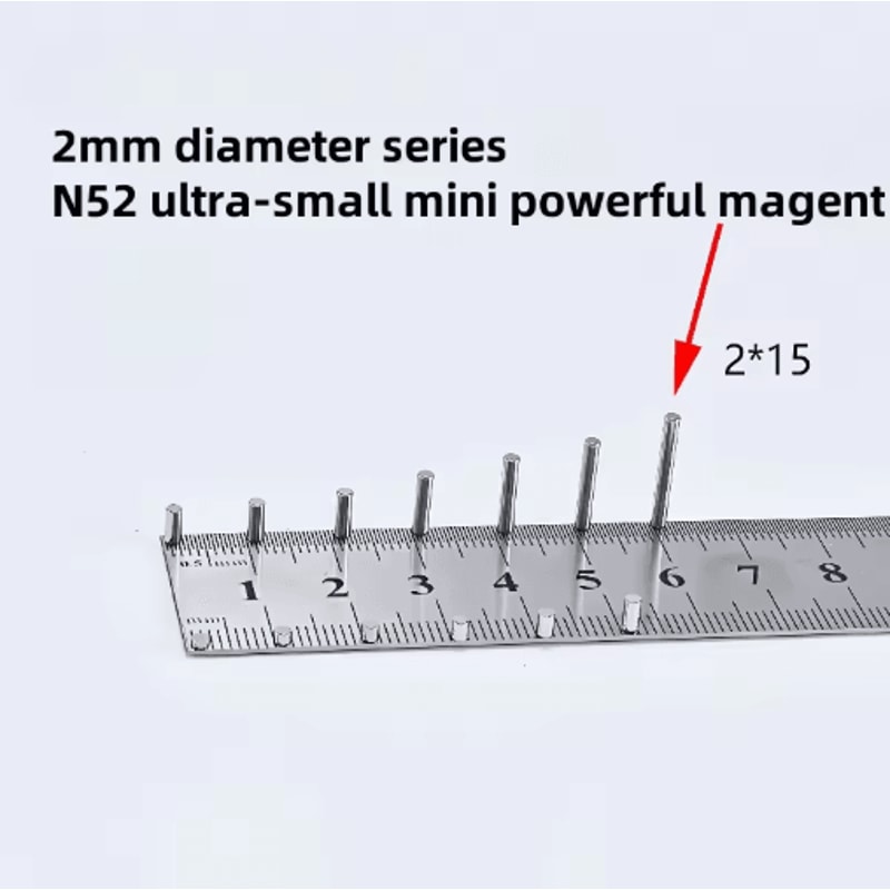 N52 Mini Round Neodymium Magnets Ultra Strong Small Refrigerator Magnets 10pcs Set 1
