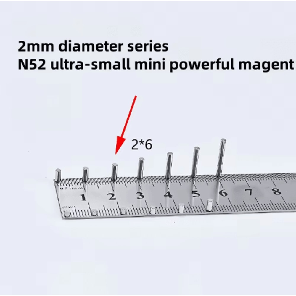 N52 Mini Round Neodymium Magnets Ultra Strong Small Refrigerator Magnets 10pcs Set 4