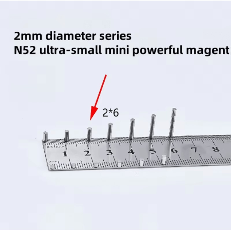 N52 Mini Round Neodymium Magnets Ultra Strong Small Refrigerator Magnets 10pcs Set 4