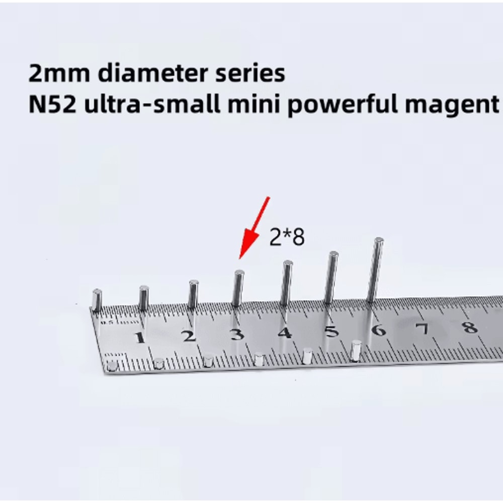 N52 Mini Round Neodymium Magnets Ultra Strong Small Refrigerator Magnets 10pcs Set 6