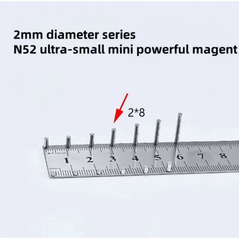 N52 Mini Round Neodymium Magnets Ultra Strong Small Refrigerator Magnets 10pcs Set 6