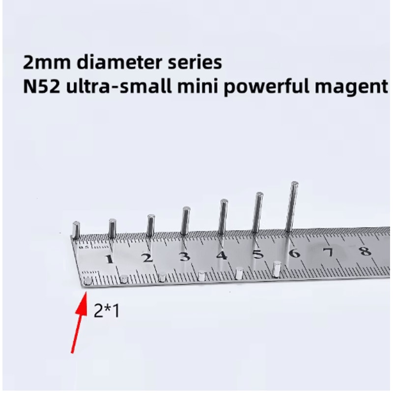 N52 Mini Round Neodymium Magnets Ultra Strong Small Refrigerator Magnets 10pcs Set 13