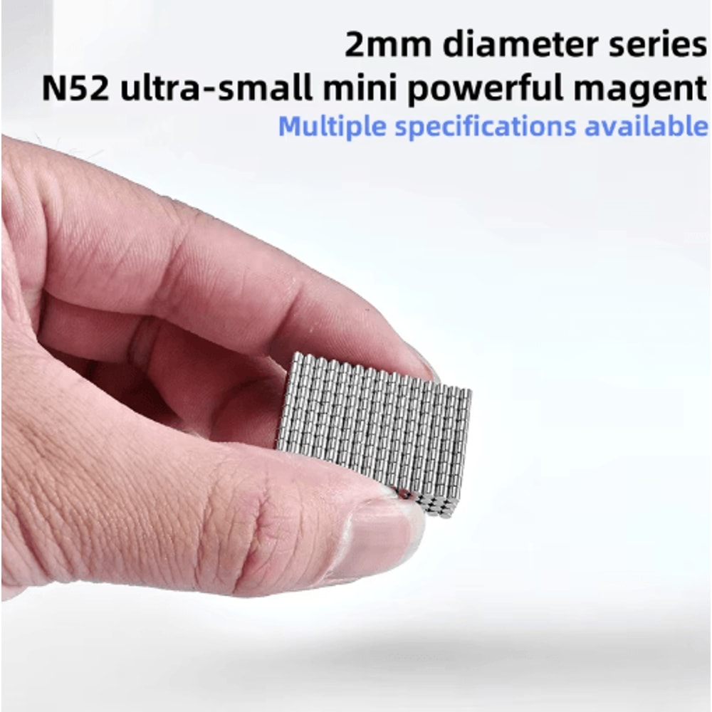N52 Mini Round Neodymium Magnets Ultra Strong Small Refrigerator Magnets 10pcs Set 0