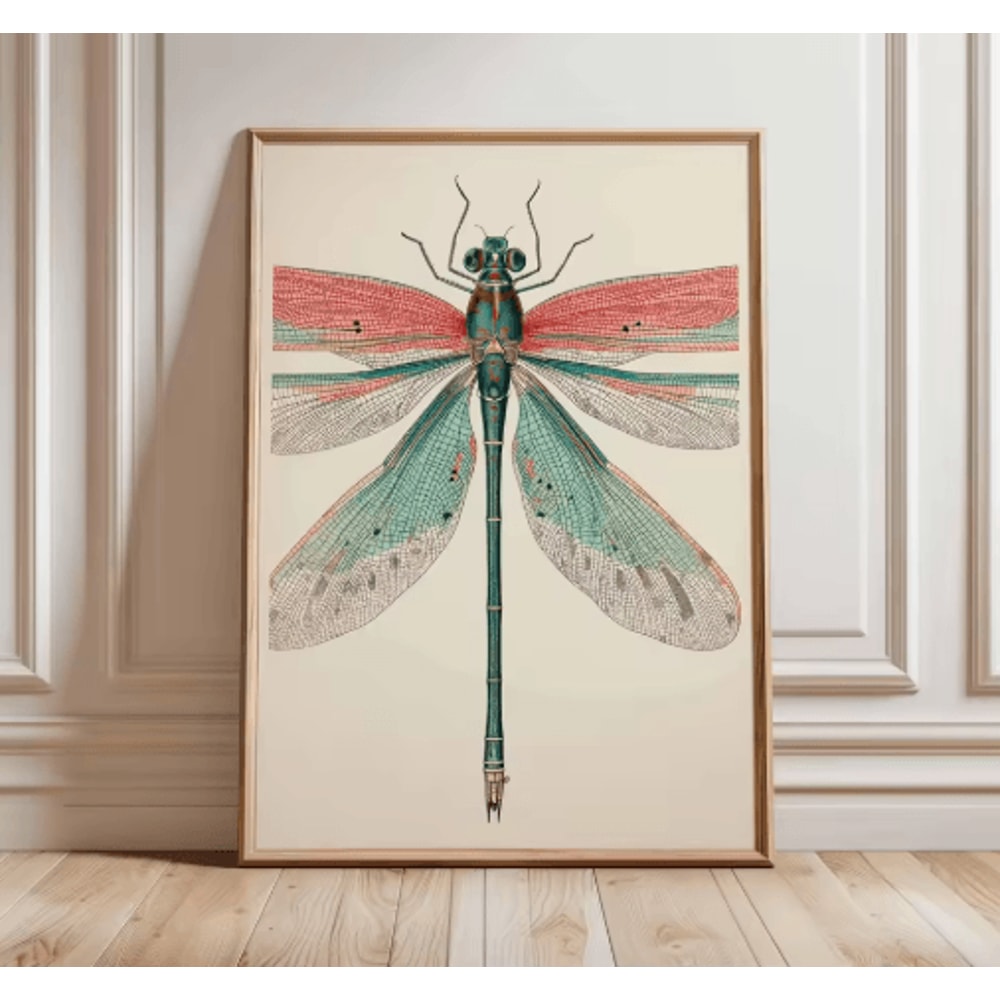 Japanese Tiger Swimming Canvas Wall Art Asian Animal Canvas Print For Modern Living Room Decor 19