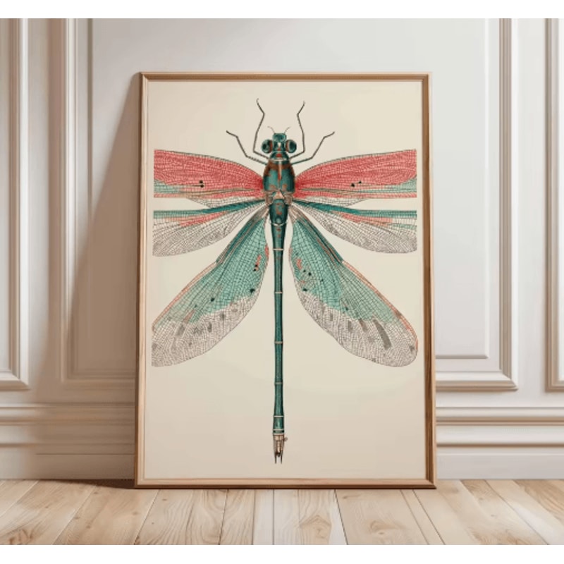 Japanese Tiger Swimming Canvas Wall Art Asian Animal Canvas Print For Modern Living Room Decor 19