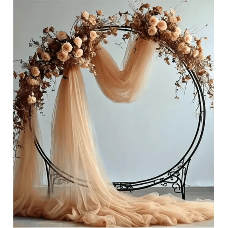 Sheer Gauze Table Runner For Weddings Events Boho Table Decor And Arch Draping Fabric 2