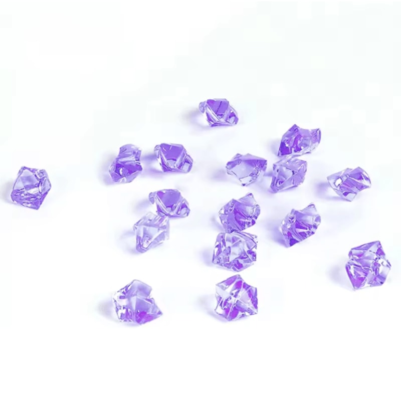 Crystal Clear Acrylic Ice Crystals Fake Crushed Ice Stones For Vase Fillers Wedding Decorations 10 2