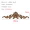 HandCarved Floral Wood Applique Decorative Wooden Trim For Furniture Wall Decor 10