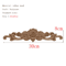 HandCarved Floral Wood Applique Decorative Wooden Trim For Furniture Wall Decor 4