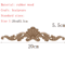 HandCarved Floral Wood Applique Decorative Wooden Trim For Furniture Wall Decor 9