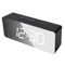 LED Mirror Digital Alarm Clock With Snooze USB Desk Clock Bedside Night Light 2