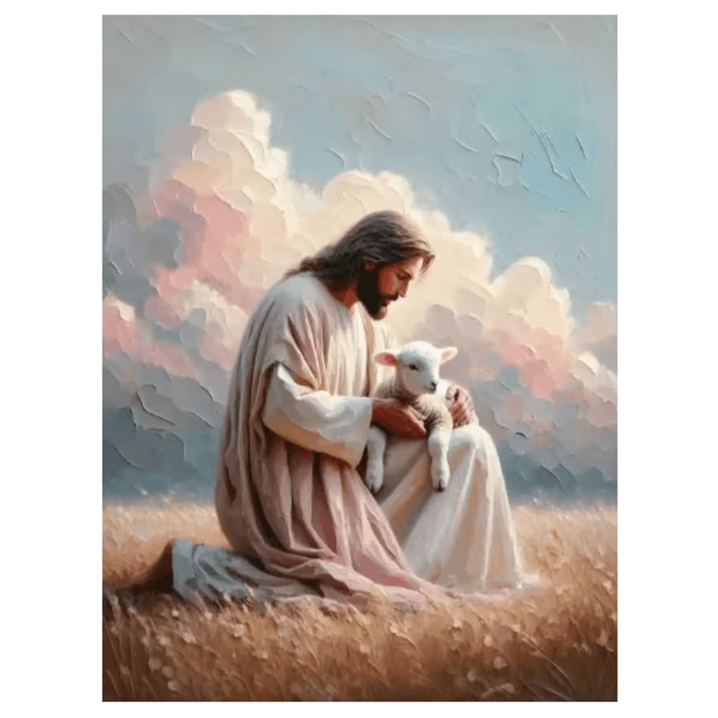 Sacred Heart Jesus Canvas Wall Art Christian Religious Canvas Print For Home Decor 1