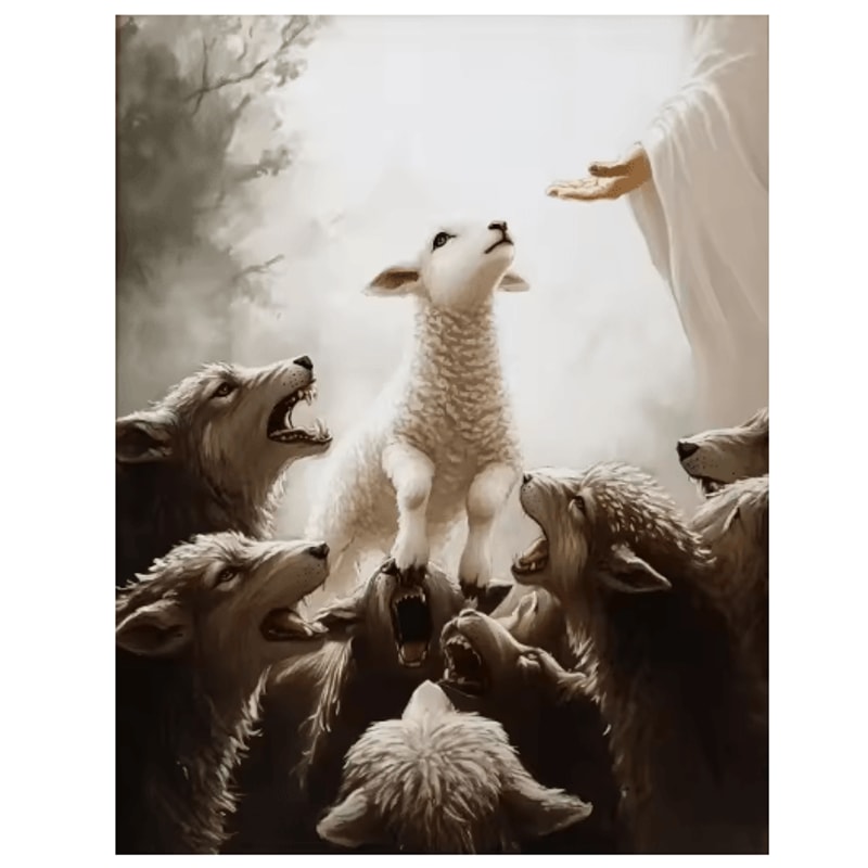 Sacred Heart Jesus Canvas Wall Art Christian Religious Canvas Print For Home Decor 6