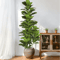 150cm Artificial Fiddle Leaf Fig Tree Large Faux Ficus Lyrata Plant For Home Office Decor 7