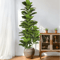150cm Artificial Fiddle Leaf Fig Tree Large Faux Ficus Lyrata Plant For Home Office Decor 7