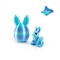 3D Printed Easter Rabbit Ornament With Egg Cute Desk Decor Kids Gift 15