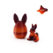 3D Printed Easter Rabbit Ornament With Egg Cute Desk Decor Kids Gift 9