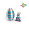 3D Printed Easter Rabbit Ornament With Egg Cute Desk Decor Kids Gift 18