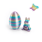 3D Printed Easter Rabbit Ornament With Egg Cute Desk Decor Kids Gift 18