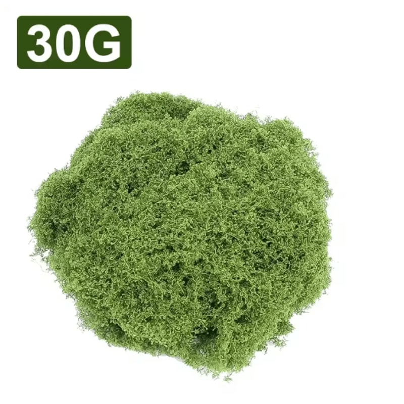 Artificial Moss Grass For DIY Crafts Mini Landscape Fake Grass For Home Garden Decor 30g500g 5