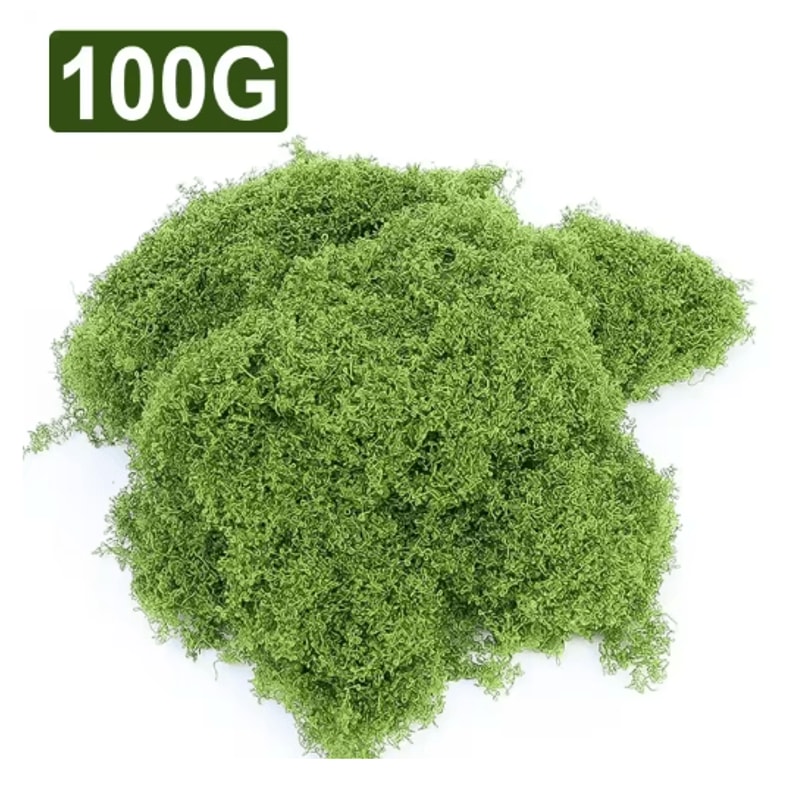 Artificial Moss Grass For DIY Crafts Mini Landscape Fake Grass For Home Garden Decor 30g500g 6