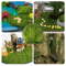 Artificial Moss Grass For DIY Crafts Mini Landscape Fake Grass For Home Garden Decor 30g500g 7