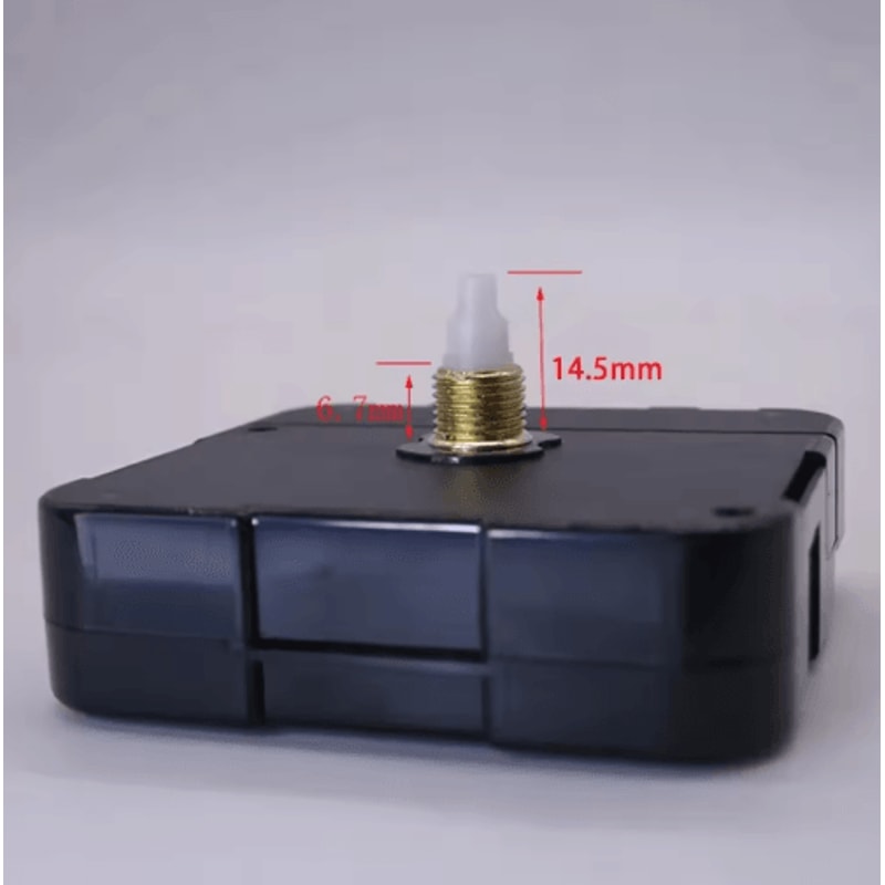 Quartz Clock Movement Replacement Kit DIY Wall Clock Motor With Hands 31mm Shaft 1