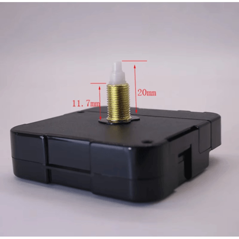 Quartz Clock Movement Replacement Kit DIY Wall Clock Motor With Hands 31mm Shaft 3