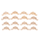 16pcs Decorative Wood Carving Appliques Set Wooden Corner Trim For Furniture Wall Decor 1