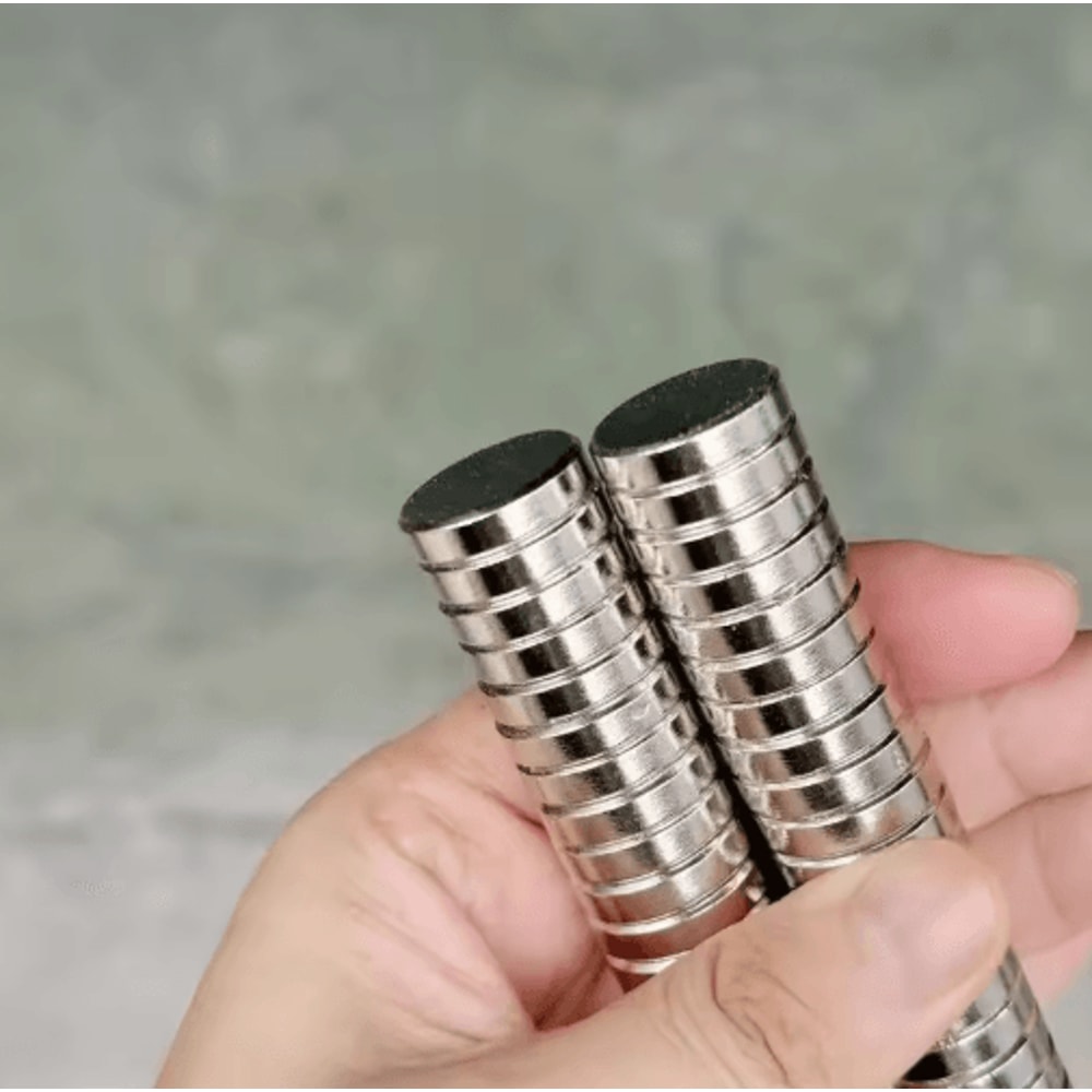 50pcs Reinforced Round Neodymium Magnets Strong Circular Disc Magnets 1012mm 4