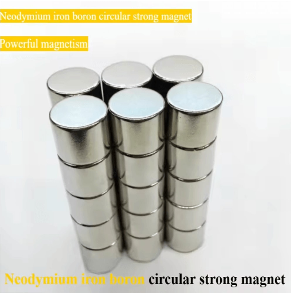 50pcs Reinforced Round Neodymium Magnets Strong Circular Disc Magnets 1012mm 0