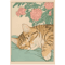 Japanese Cat Wall Art Retro Bathtub Cat Poster For Japandi Bathroom Decor 10