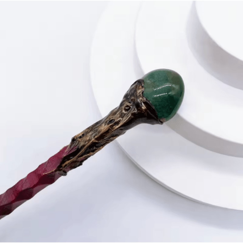 Rose Quartz Wand Crystal Healing Wand For Reiki Witchcraft Spiritual Home Decor 6