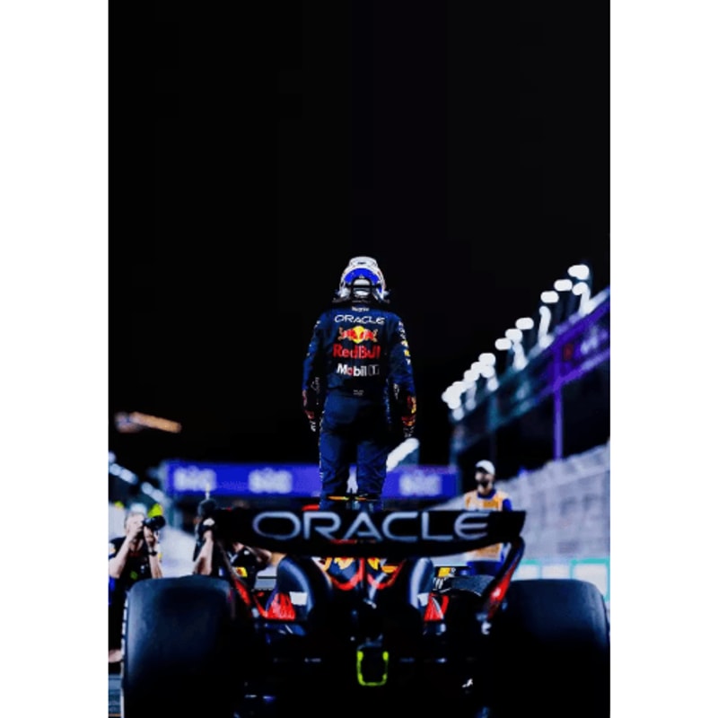 F1 Monaco Racing Wall Art Max Verstappen Print Formula 1 Canvas Decor 2