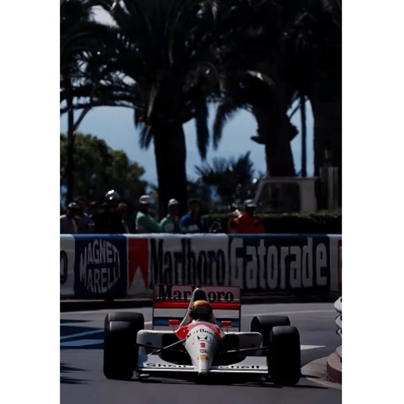 F1 Monaco Racing Wall Art Max Verstappen Print Formula 1 Canvas Decor 5