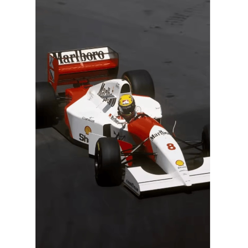 F1 Monaco Racing Wall Art Max Verstappen Print Formula 1 Canvas Decor 7