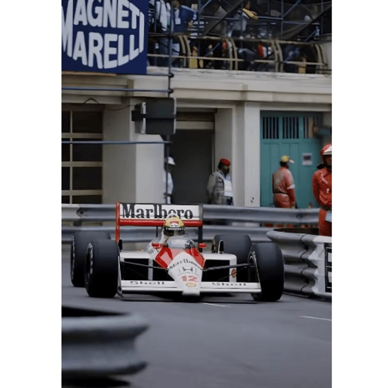 F1 Monaco Racing Wall Art Max Verstappen Print Formula 1 Canvas Decor 8