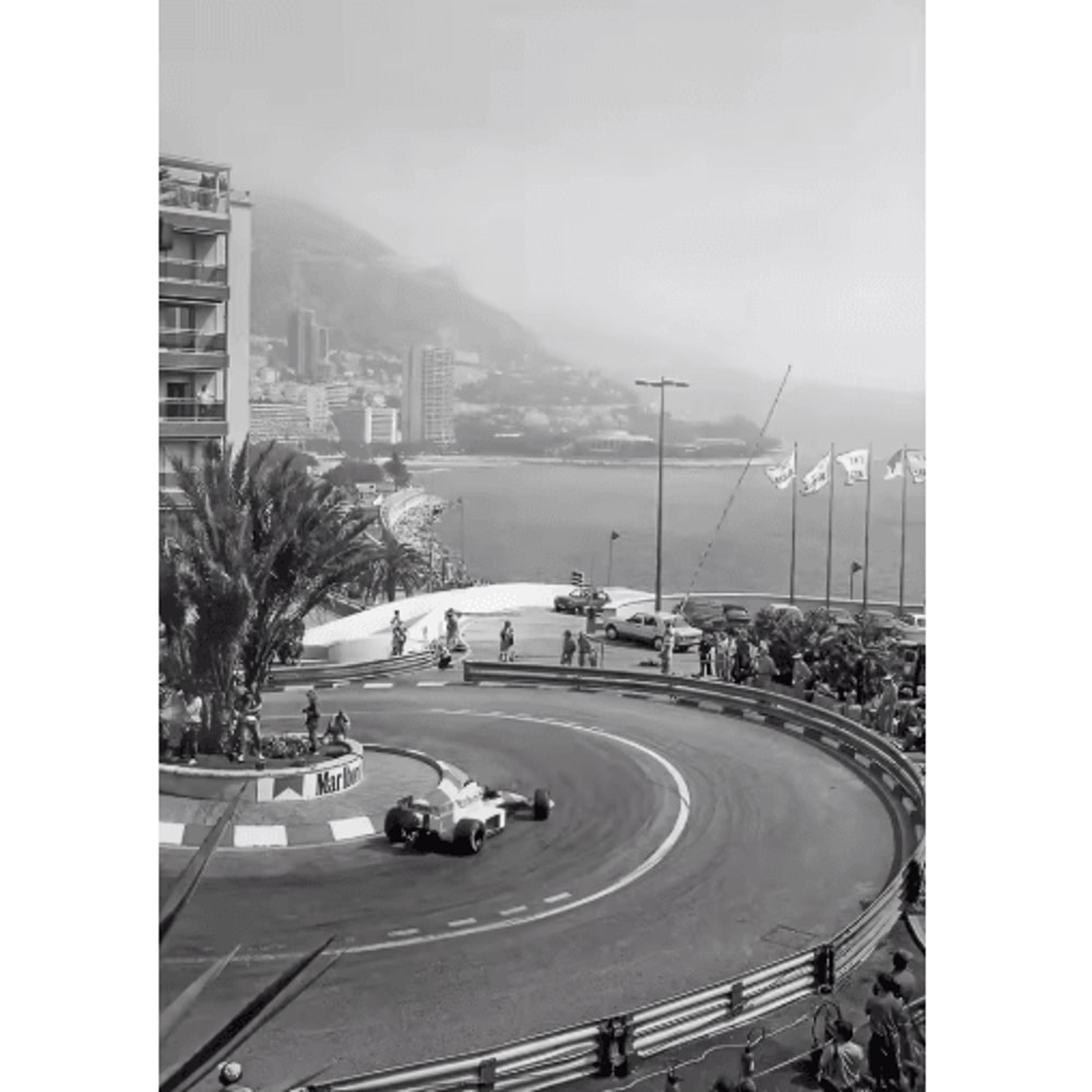 F1 Monaco Racing Wall Art Max Verstappen Print Formula 1 Canvas Decor 11