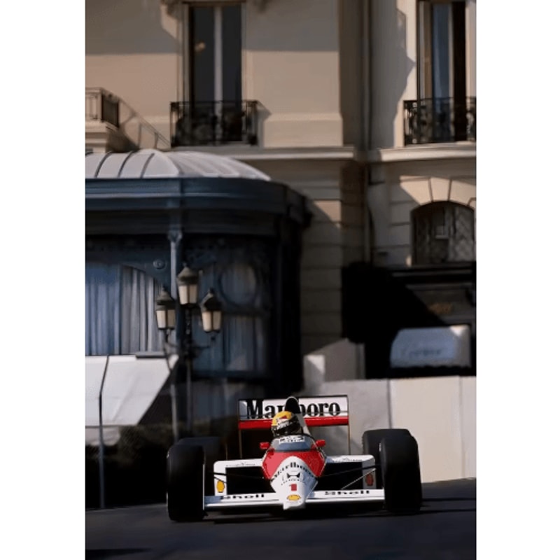 F1 Monaco Racing Wall Art Max Verstappen Print Formula 1 Canvas Decor 9