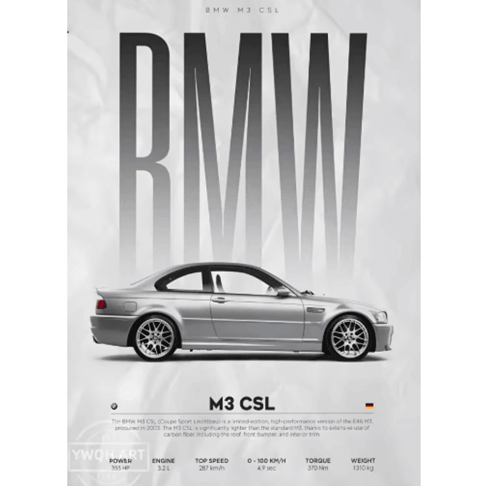 Luxury Supercar Wall Art Black Car Poster Modern Automotive Canvas Decor 10