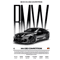 Luxury Supercar Wall Art Black Car Poster Modern Automotive Canvas Decor 18