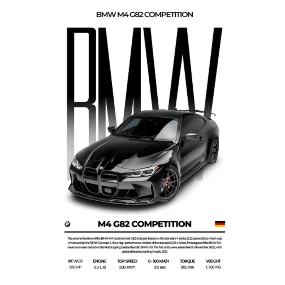 Luxury Supercar Wall Art Black Car Poster Modern Automotive Canvas Decor 5