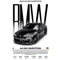 Luxury Supercar Wall Art Black Car Poster Modern Automotive Canvas Decor 5