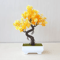 Artificial Bonsai Plant Mini Zen Garden Tabletop Tree For Home Office Decor 1
