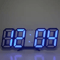 3D LED Digital Wall Clock Alarm Clock With Time Date Temperature Display 8