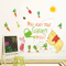 Winnie The Pooh Wall Sticker Cute Cartoon Wall Decals For Kids Room Nursery Decor 10
