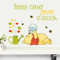 Winnie The Pooh Wall Sticker Cute Cartoon Wall Decals For Kids Room Nursery Decor 7