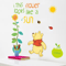 Winnie The Pooh Wall Sticker Cute Cartoon Wall Decals For Kids Room Nursery Decor 8