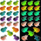 Mini Luminous Frog Figurines Resin Glow Frog Decor For Terrariums DIY Moss Landscapes 1