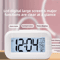 Digital Alarm Clock LED Desk Clock With Snooze Backlight Calendar Display 9